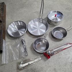 Camp/ Prep Utensils Pot And Pans
