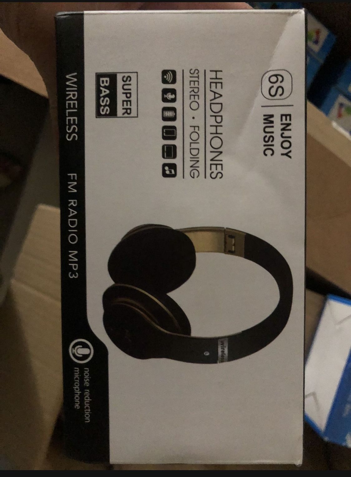 New Wireless 6S Bluetooth Headphones – $10
