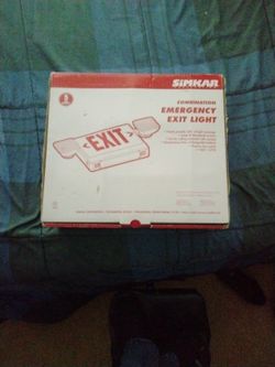 Emergency Exit Light