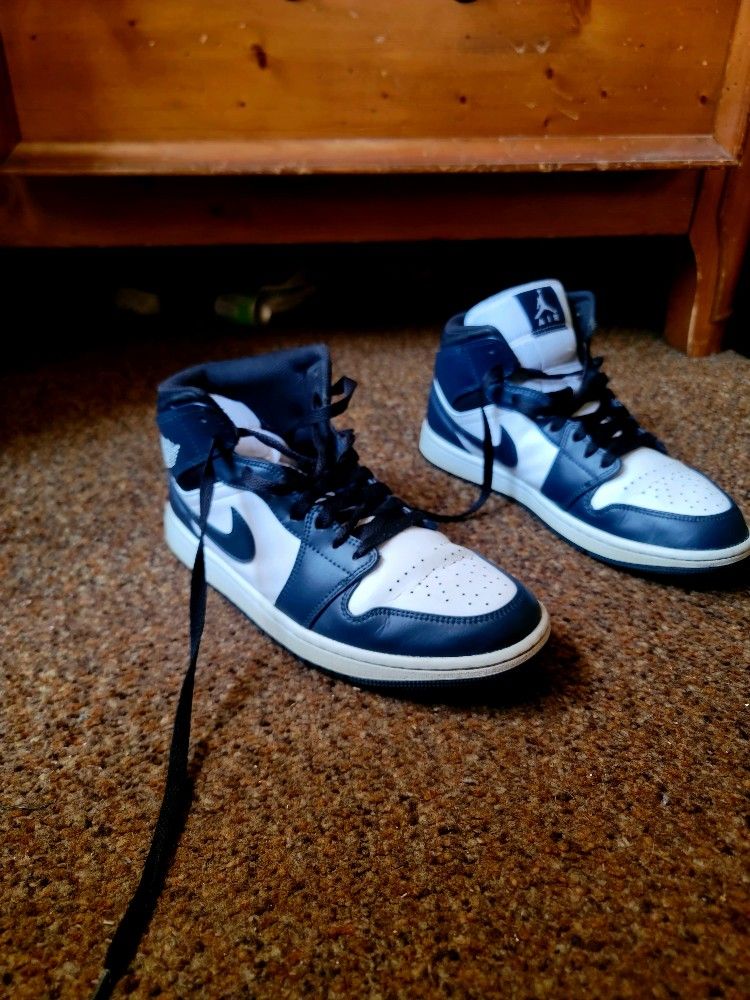 Nike Air Jordan Mid Armory Navy Size