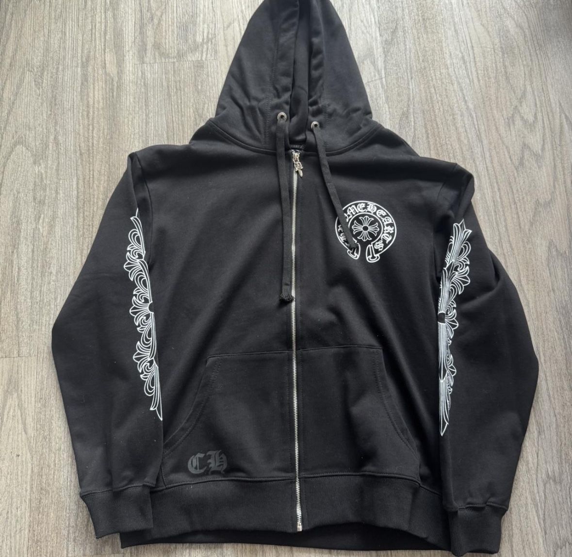 Chrome Hearts Black Jacket