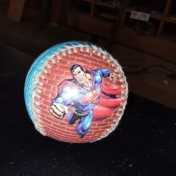 Vintage Antique Superman Baseball Rare