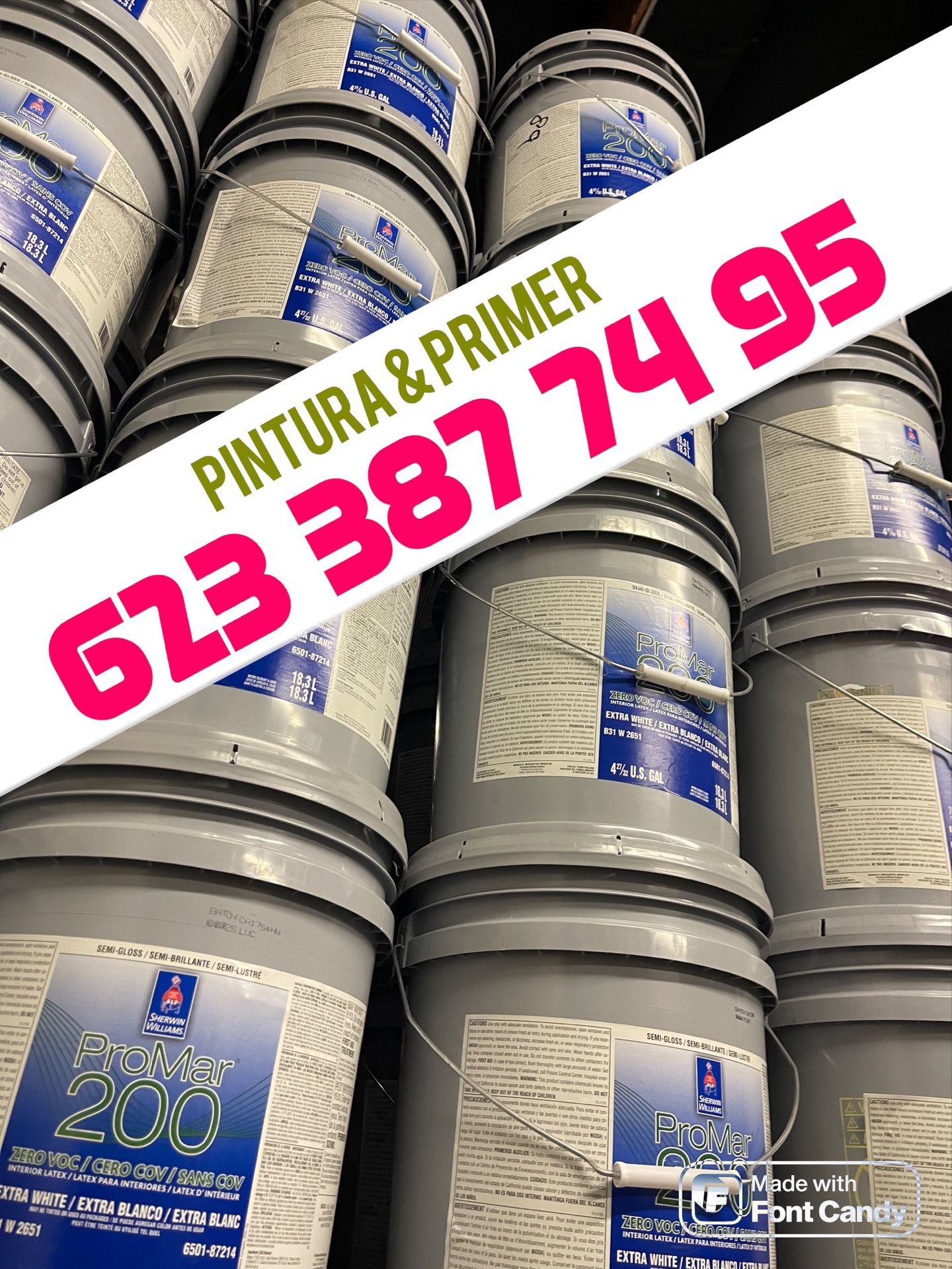 Semigloss Flat Eggshell Paints