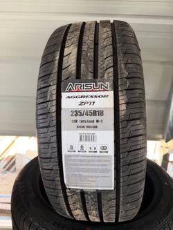 Arisun Aggressor ZP11 235/45R18 NEW