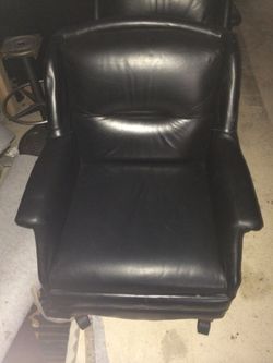 Leather office chairs