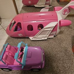Barbie Airplane And CAR