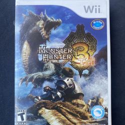 Monster Hunter Tri Nintendo Wii
