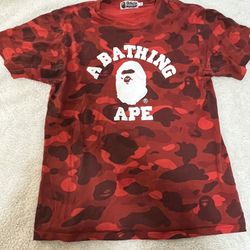 Red Bape Shirt from Goat