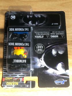 Jada Nano Hollywood Rides Batman 3-Pack Die Cast