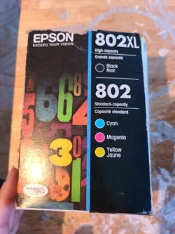 New Never Used. Epson 802xl
Never used.