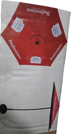 New Budweiser patio umbrella