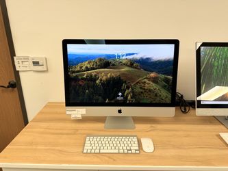 Apple 27” iMac 16GB 256GB SSD $199