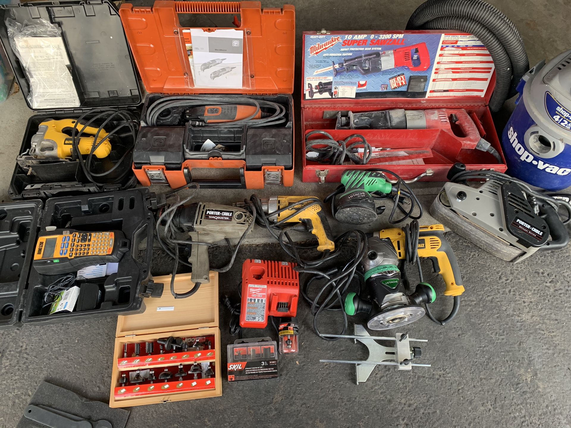 Various power tools