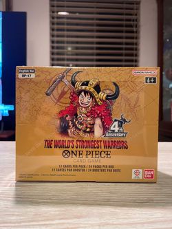 Bandai One Piece Card Game The World's Strongest Warriors Booster Box OP-17