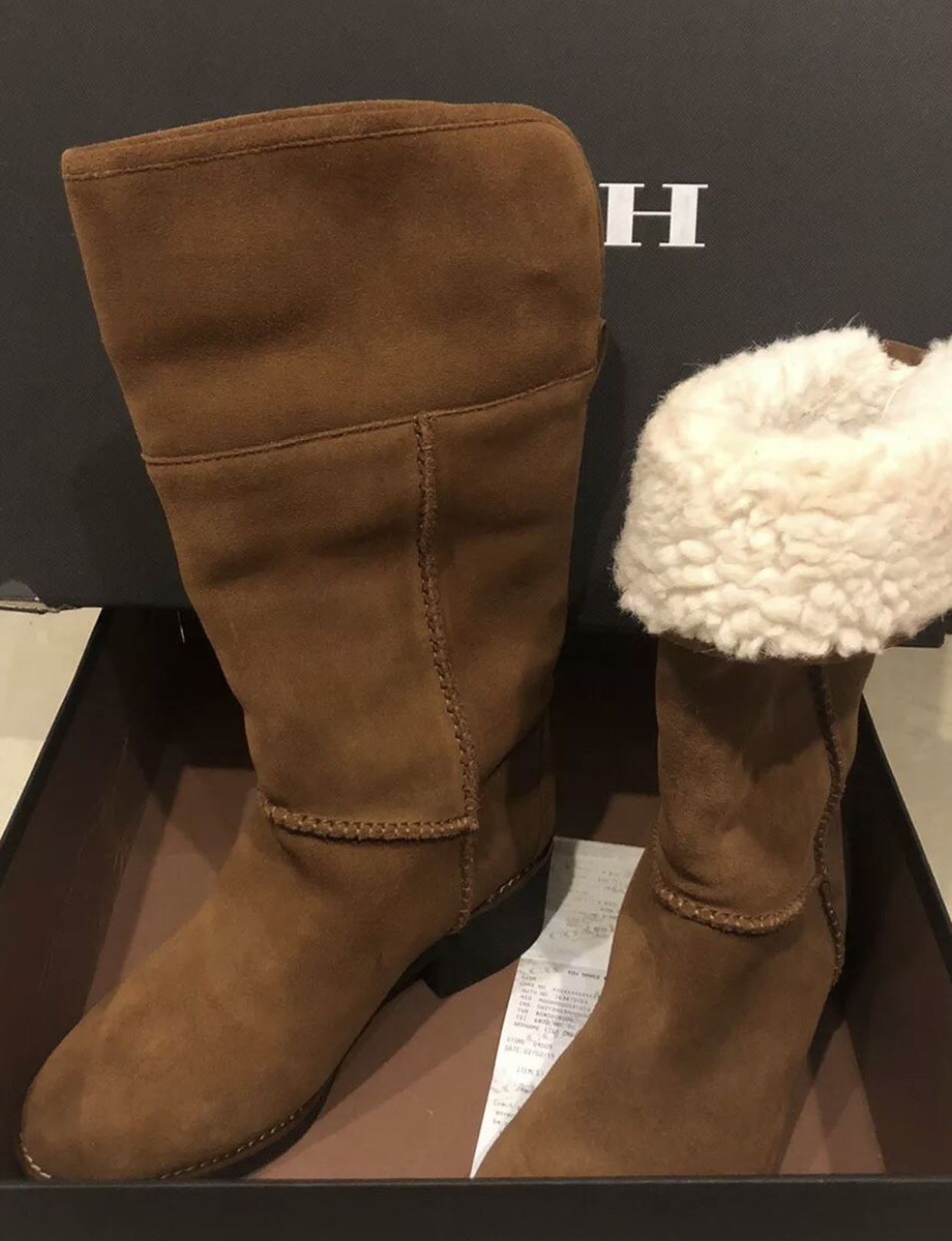 Authentic Coach Boots ...New!