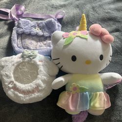 Hello Kitty Unicorn And Bags