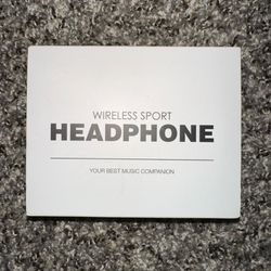 Wireless sport, headphones