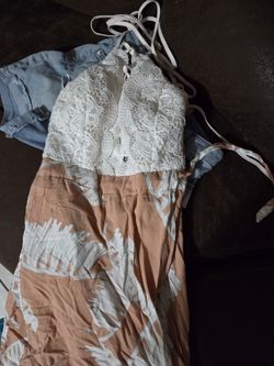 Dress, Shorts Shirt And Ring