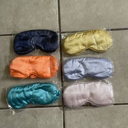 6 Silk Soft Sleep Eye Mask
