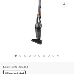 Black and Decker 3 In 1 Convertible Corded Upright Handheld Vacuum Cleaner, Gray