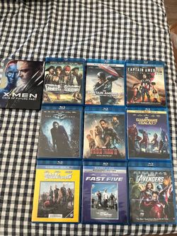 Blue Ray DVDs