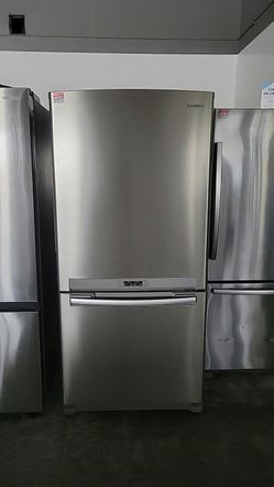 Samsung Bottom Freezer Fridge – Stainless, Twin Cooling
