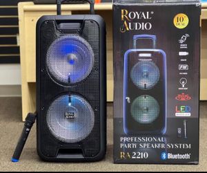 Bluetooth Portable Speaker With Microphone 