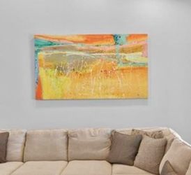 Large Abstract Canvas Wall Art Painting