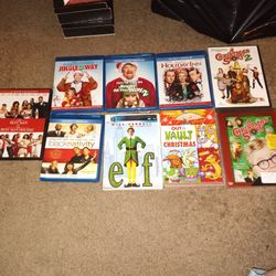 ALL 9  🤶  CHRISTMAS  MOVIES FOR $15.00