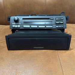 BMW E46 BMW Business CD Radio, Mount, And Storage Box