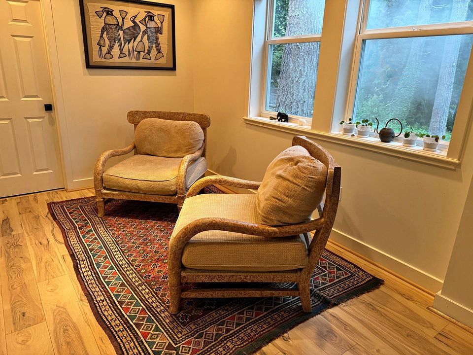 Pair of Vintage Kreiss Mission Chairs