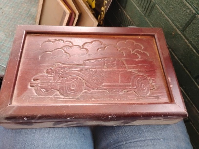 Antique Men's Jewelry Box