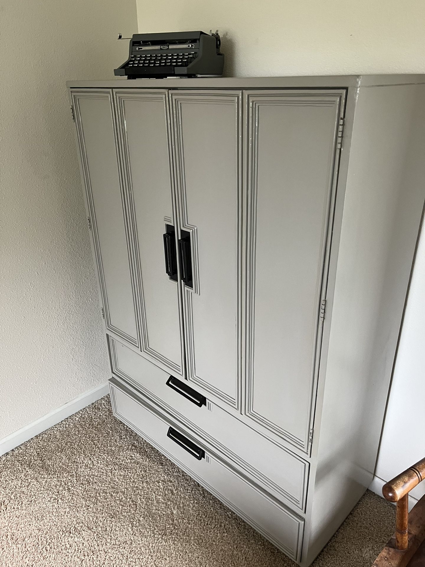 Armorie Closet Cabinet Hutch 