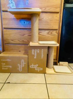 Fukumaru Cat Climbing Shelf