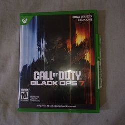 Black ops 7 Xbox game