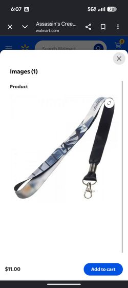Assassin's Creed Unity Lanyard