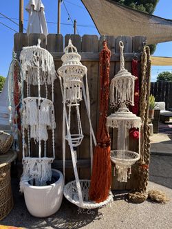Beautiful Vintage Macrame SALE 