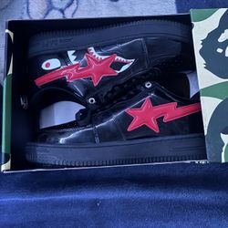 Bape Sta Lows Black Shark
