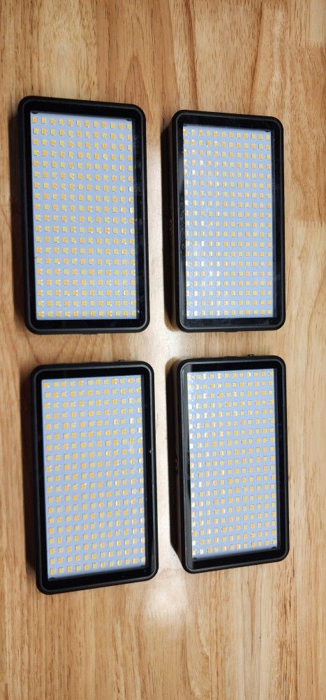 4 LED Light Panels