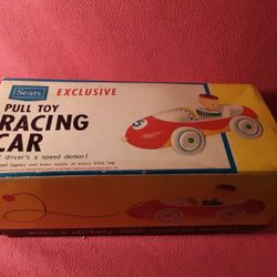 1950's "Racing Car" Pull Toy
