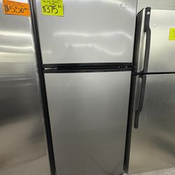 Whirlpool stainless steel top and bottom fridge