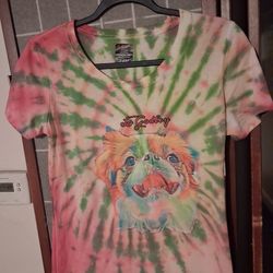 Handmade tie dye tee
