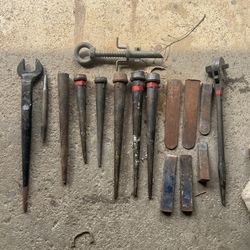 Iron working tools