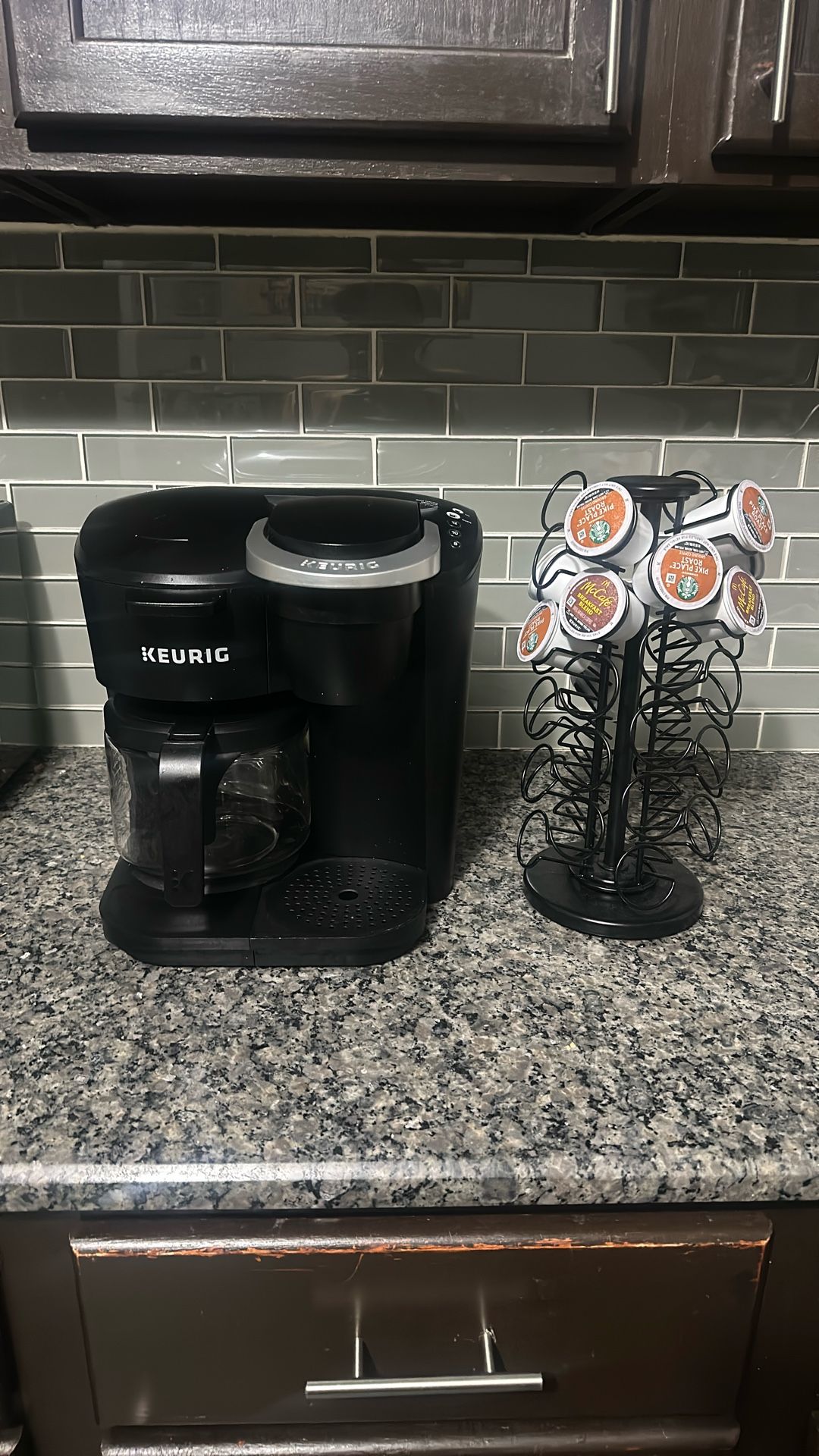 Keurig and K-Cup Pod Holder