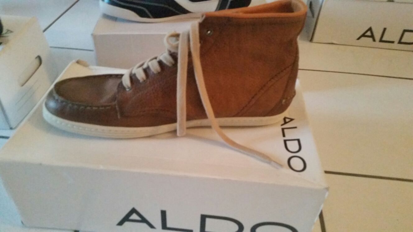 Aldo brown leather boot