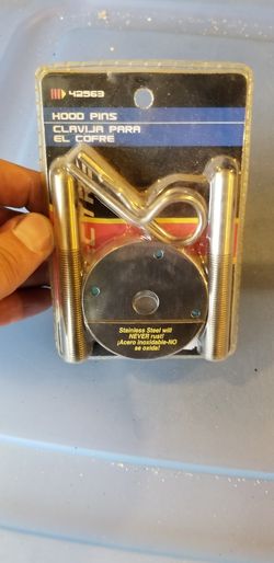 Stainless Steel Hood Pins, Chevrolet LS, Ford, Dodge, Honda, Nissan,