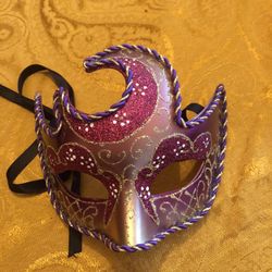 Masquerade Mask Hand Painted In Italy 