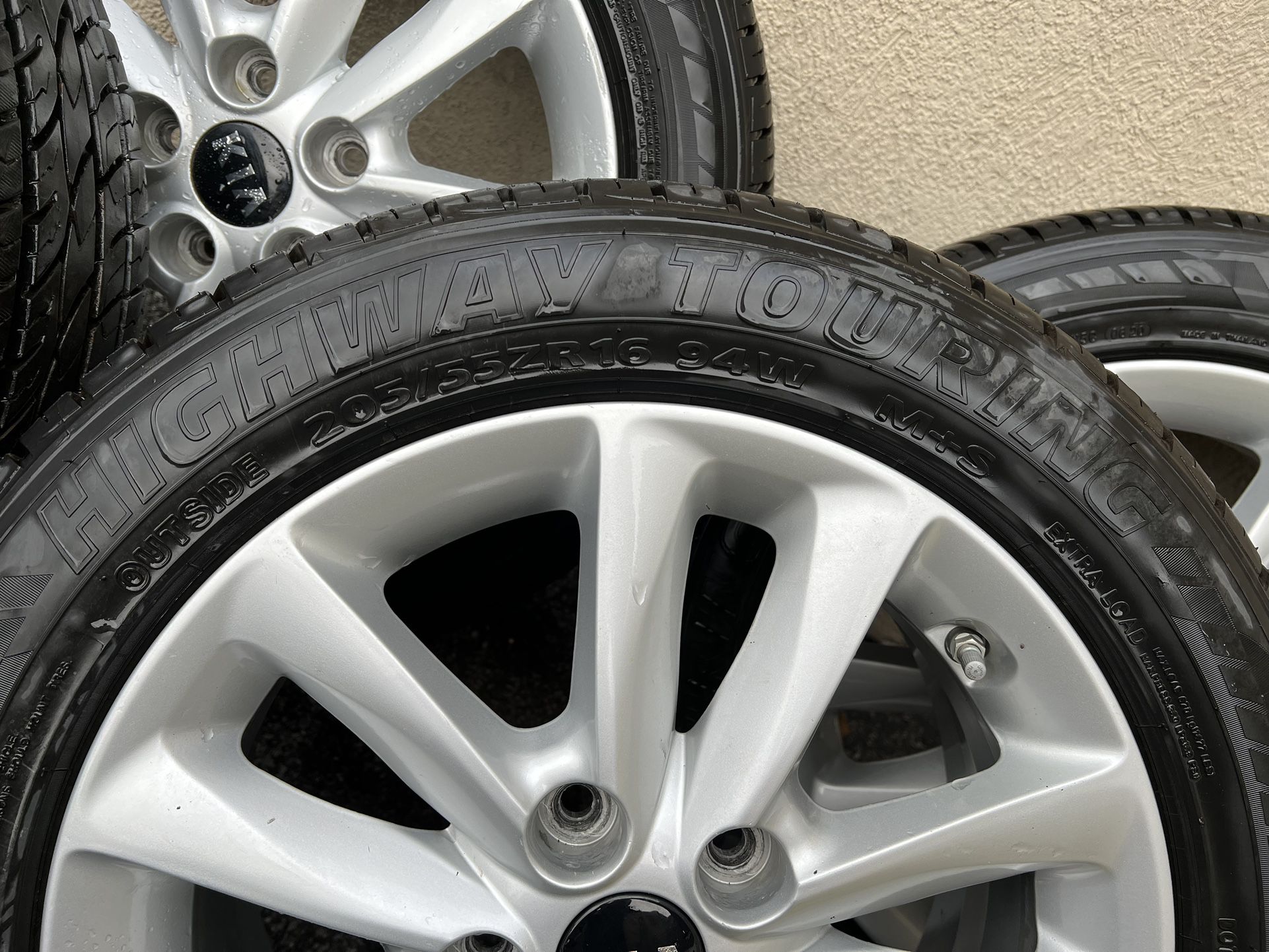 Tires with Rims for Kia forte, soul, optima 