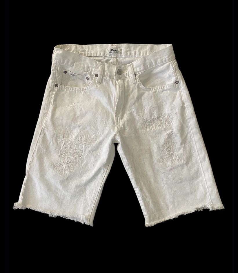 Polo Ralph Lauren Distressed Jean Shorts Size 29