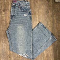edikted baggy ripped jeans